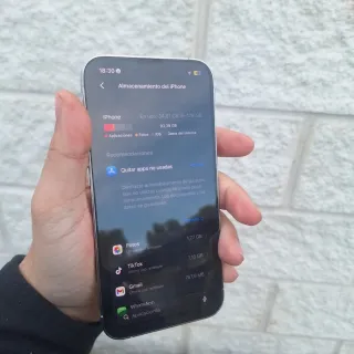 iPhone 13 Pro Plata 128GB- Batería 100%