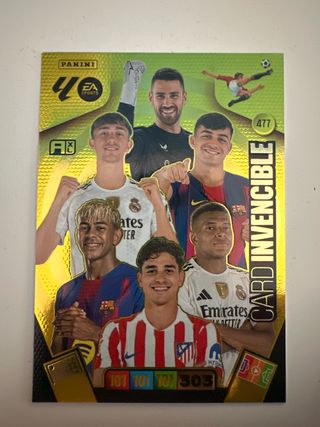 Carta Invencible Adrenalyn 2025/26 Panini