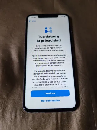 iPhone XS Max 256GB Plata/Negro