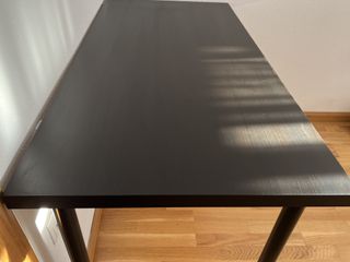 Escritorio 120x60cm Negro (2 unidades idénticas)