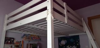 Cama alta STORA 140x200cm madera