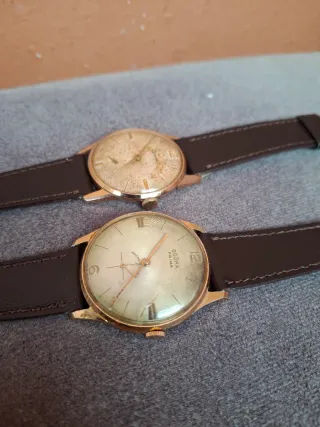 Lote 2 Relojes Certina y Dogma Prima Oro