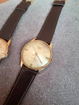 Lote 2 Relojes Certina y Dogma Prima Oro