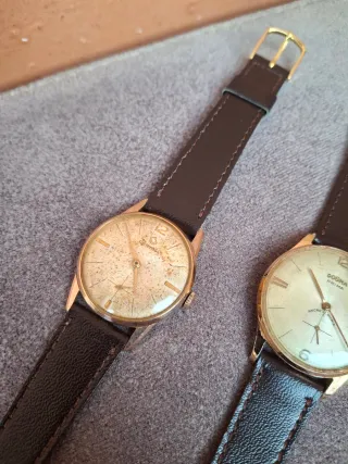 Lote 2 Relojes Certina y Dogma Prima Oro