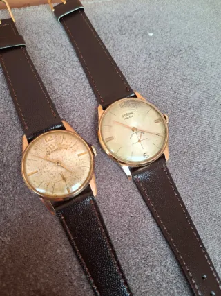 Lote 2 Relojes Certina y Dogma Prima Oro