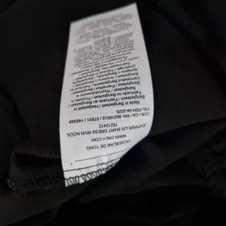 Vestido camisero JDY negro talla M