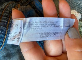 Minifalda-pantalón 100% algodon de Green Coast