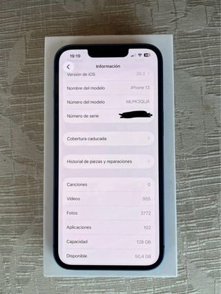iPhone 13 Azul 128GB