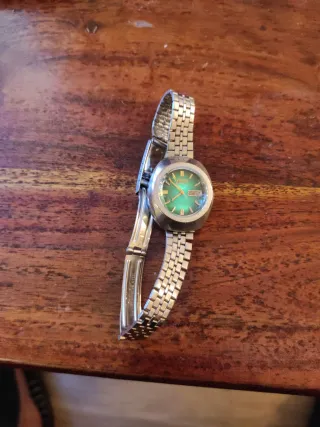 Citizen Automatico Orologio Verde Vetro prismatico