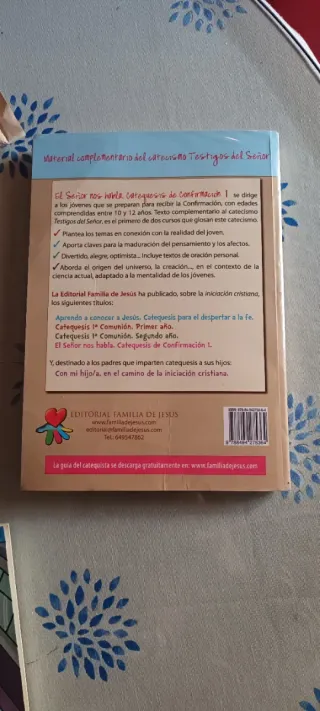 El señor nos habla. Catequesis de confirmación 1