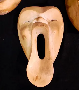 Set 3 Máscaras de Indonesia en Madera