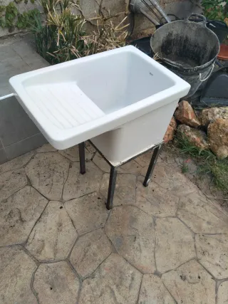 Pica Fregadero Roca Blanca