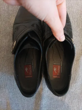 Zapatos Fluchos Negros Mujer 39