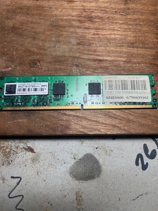 Memoria RAM 1GB DDR2 800MHz Transcend
