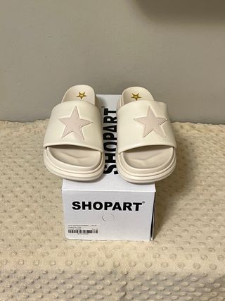 Ciabatte Shop Art Beige Tg 38