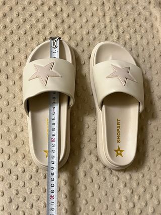 Ciabatte Shop Art Beige Tg 38