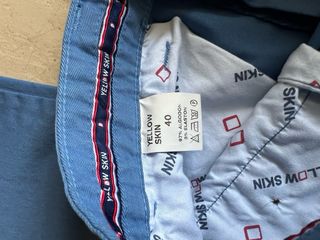 Pantalón Chino Azul Yellow Skin