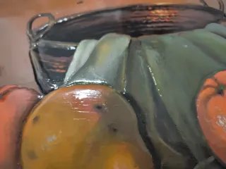 Cuadro relieve bodegón ML Romero 30x39