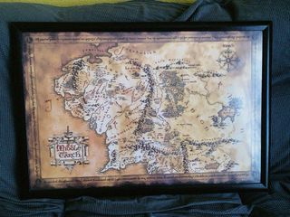 Mapa El Señor de los Anillos