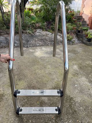 Escalera Piscina Acero Inox 2 Peldaños