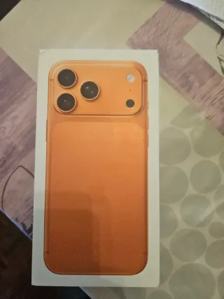 iPhone 17 Pro Max Naranja Nuevo