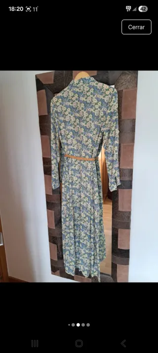 Vestido largo floral