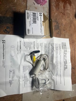 Cámara Bullet B/N Detection Systems 3.6mm