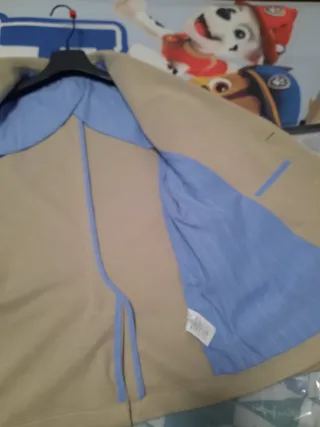 Chaqueta beige  talla 13-14 años,  marca tizza