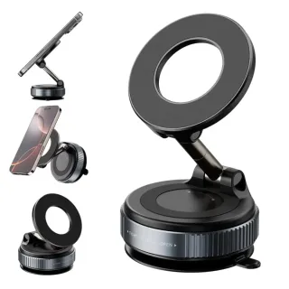 Soporte Magnético de Ventosa K007 - Rotación 360°