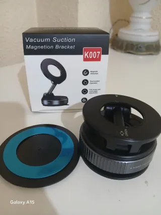 Soporte Magnético de Ventosa K007 - Rotación 360°