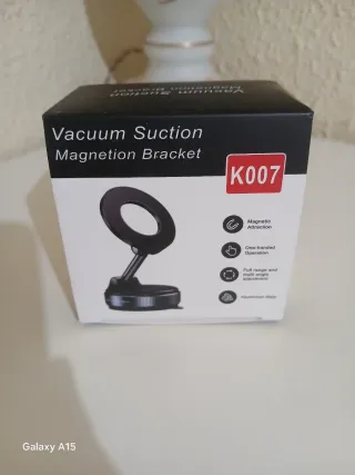 Soporte Magnético de Ventosa K007 - Rotación 360°