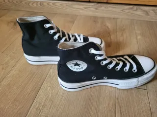 Converse All Star Negras Plataforma