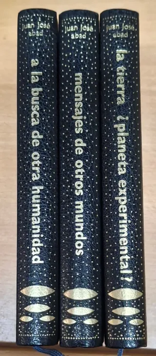 Ciencia ficción. 3 libros. Juan José Abad.