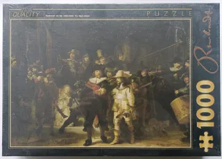 4 puzzles 1000 pzs. - Degas, Renoir, Miguel Angel