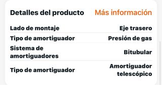 Kit Amortiguadores Traseros Monroe