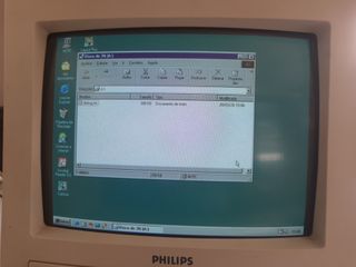 PC Retro Jump Pentium MMX + Teclado + Ratón