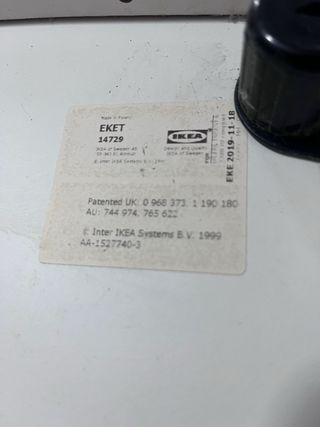 2 Estantería cubo EKET IKEA blanca