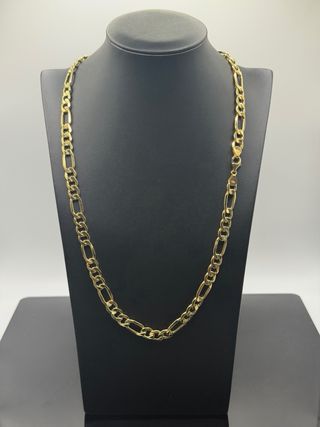 Ref85 Cadena de oro de 18k 3en1