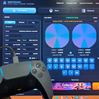 Mando PS5 Blanco Sony DualSense TMR