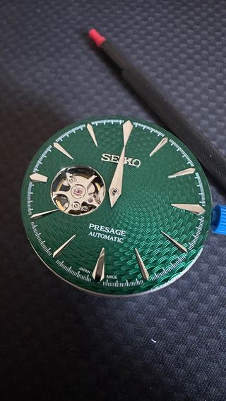 Seiko MOD estulo Presage Automático Esfera Verde