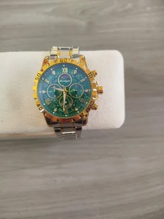 Reloj Poedagar Cronógrafo Zafiro Bicolor 43mm
