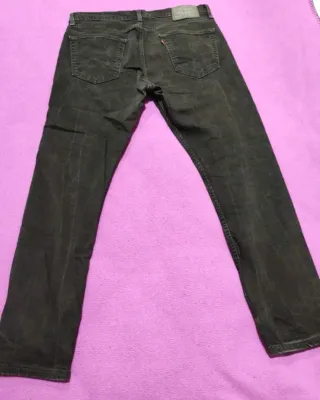 Levi's 512 Pantalones Negros Talla 34/30