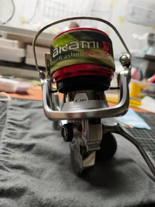 2 Cañas Cinetic + Carrete Shimano