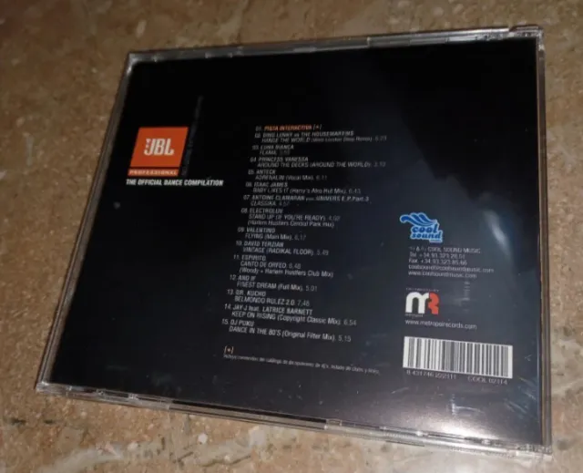 JBL Professional 3 CDs Dance Compilation
