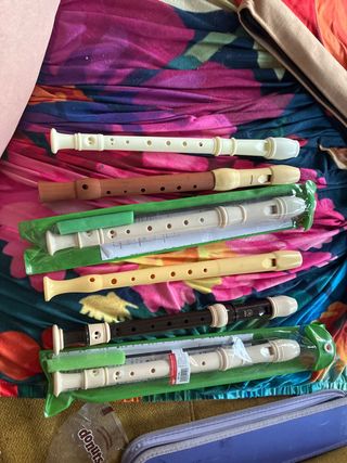 Lote de flautas dulces