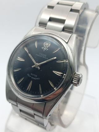 Tudor Oyster Prince Big Rose Vintage 1960s