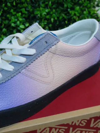 Zapatillas Vans Sport Low Azul y Púrpura