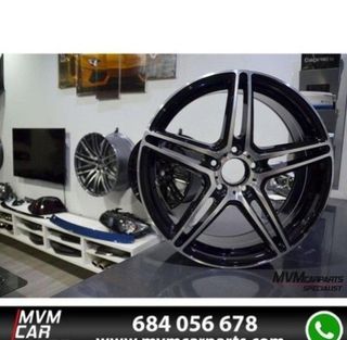 Llantas 18 Mercedes SL Negra MB47