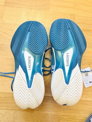 Zapatillas Lacoste Azul y Blanco