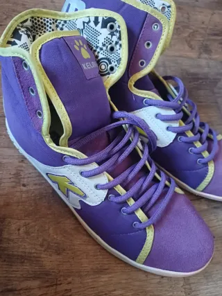 Zapatillas baloncesto KELME moradas N° 39